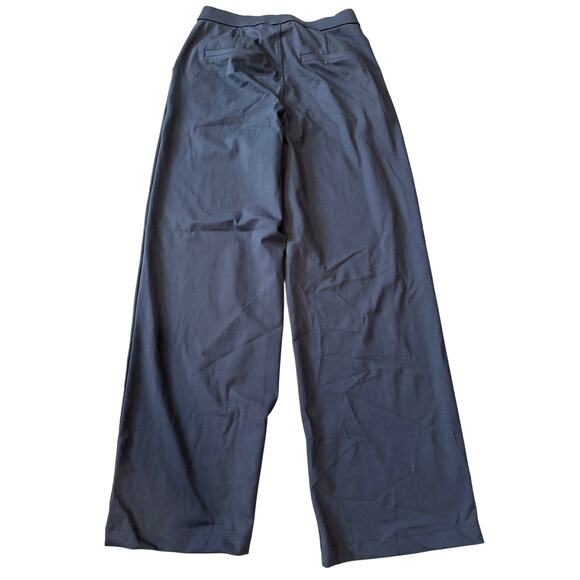 Halara High Waist Straight Leg Work Pants Stretch Comfort Black M Petite - Picture 7 of 7